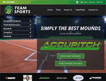 Tablet Screenshot of obteamsports.com